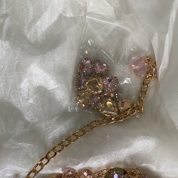 Kelsey Randall x REVOLVE Kelsey Chainmail Dress in Pink & Gold Kelsey Randall - Picture 6 of 10